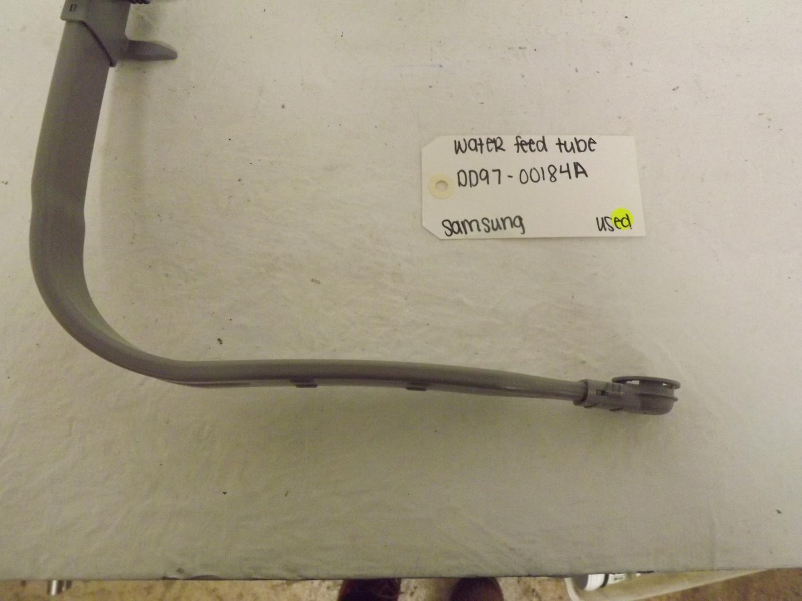 Samsung Dishwasher DD97-00184A Water Feed Tube Used Samsung Dishwasher DD97-00184A Water Feed Tube Used